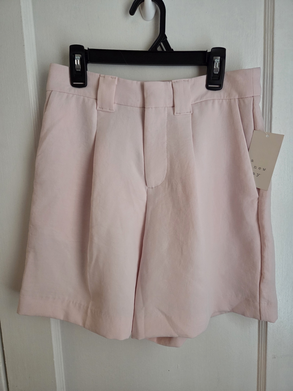 a new day Pale Pink Tailored High-Rise Shorts